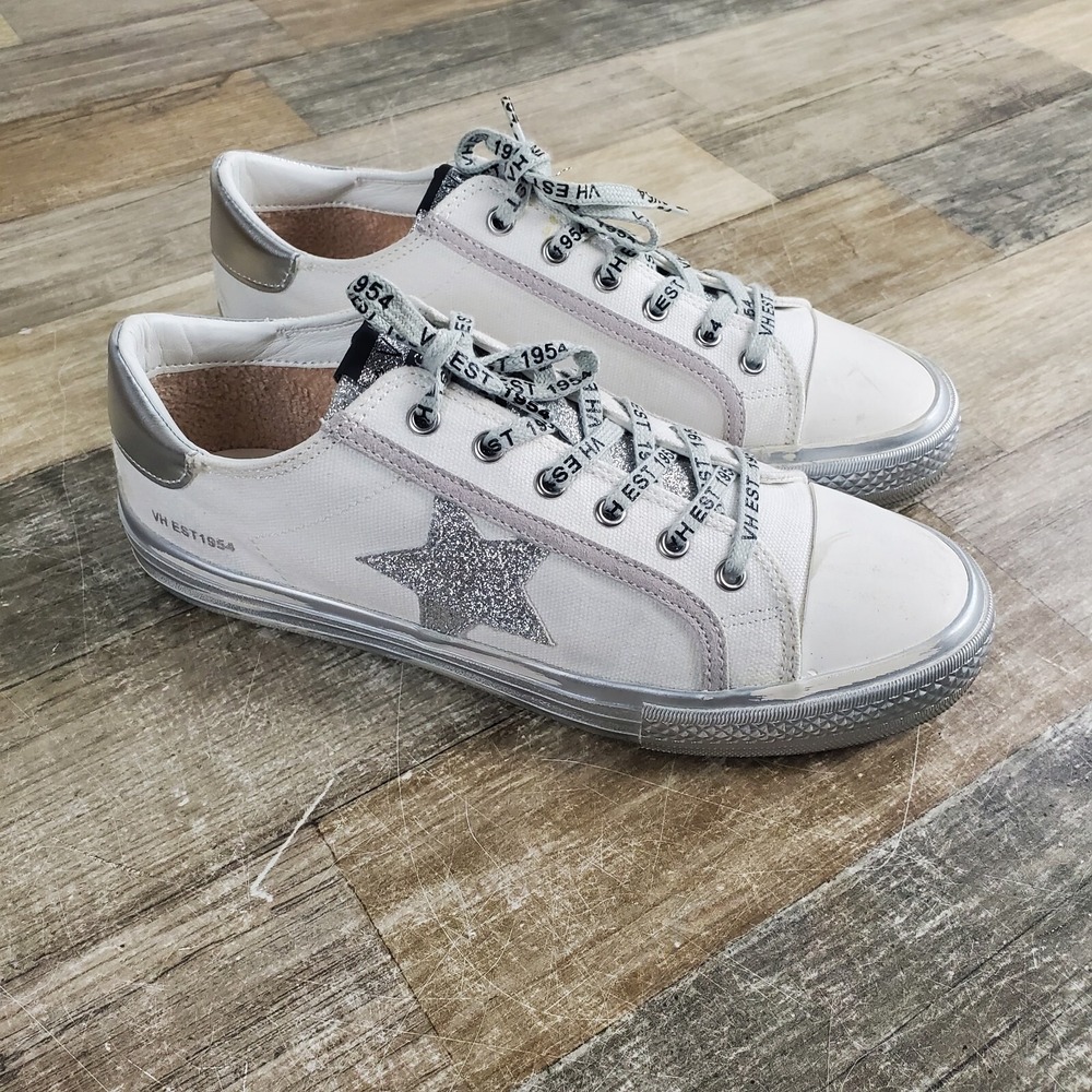 Vintage Havana Alive Shoes Womens Sz 8.5 Glitter Lace Up Sneaker